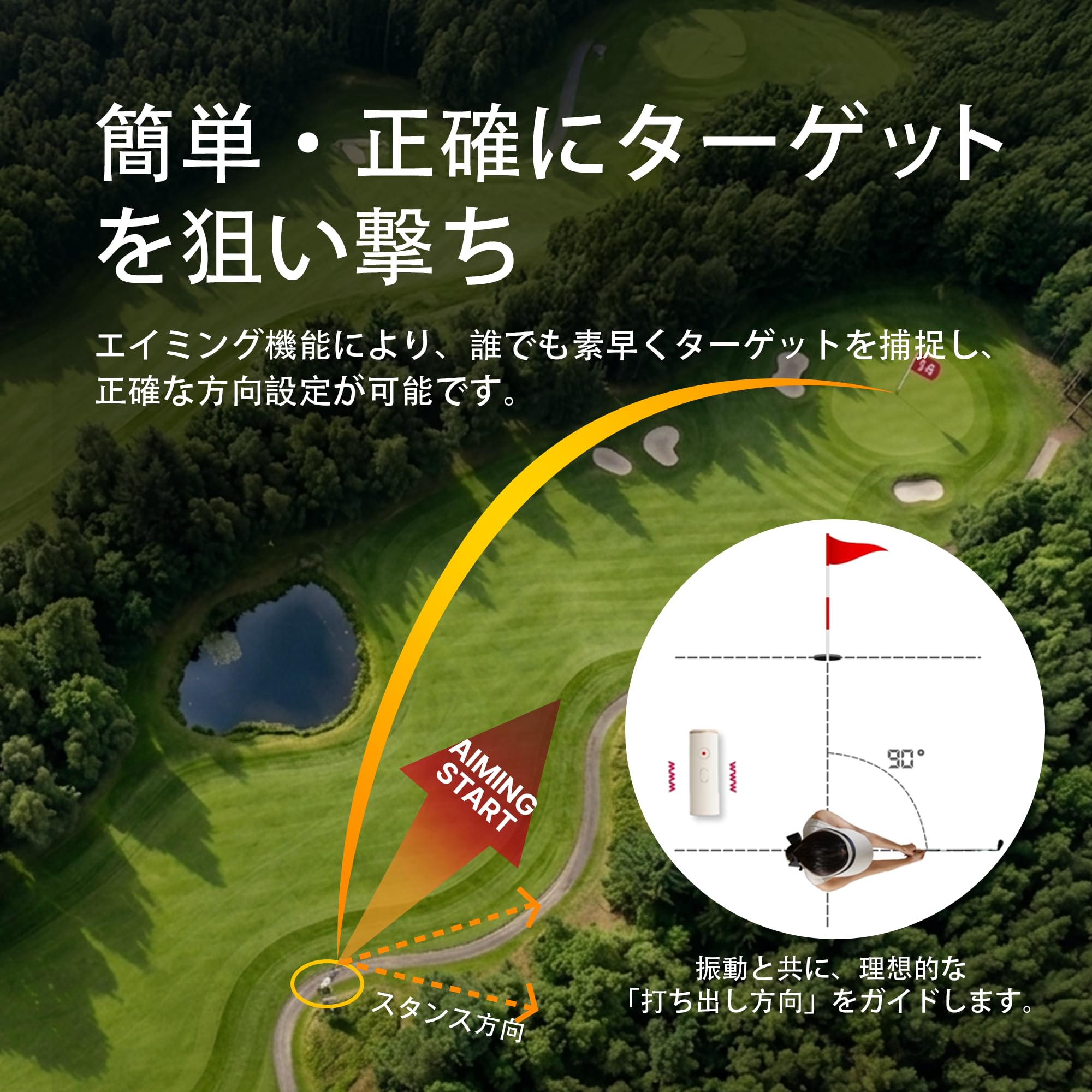 ゴルフ用レーザー距離計 MGCADDY MG3 Amazon.co.jp: 【MGCADDY MG3】韓国特許取得エイミング機能搭載 ゴルフ
